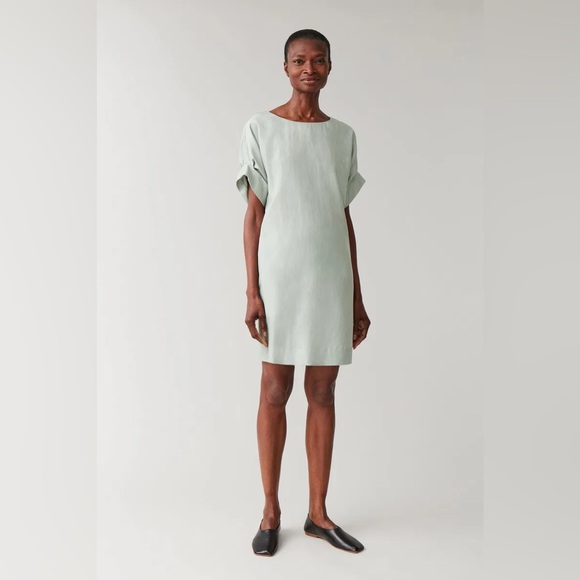 COS Roll-Sleeved Dress - Picture 7 of 8